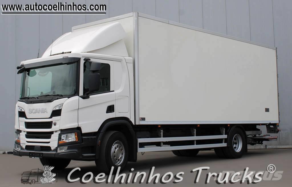 Scania P 250 Camiones con caja de remolque