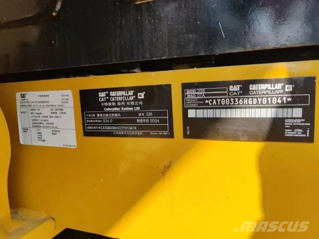 CAT 336 Excavadoras sobre orugas