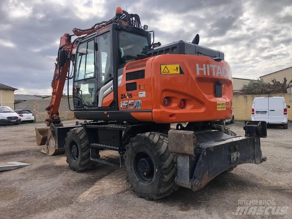 Hitachi ZX155W-7 Excavadoras de ruedas