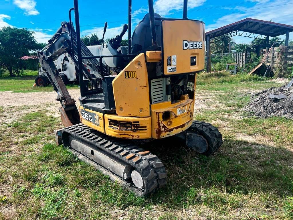 John Deere 26G Miniexcavadoras