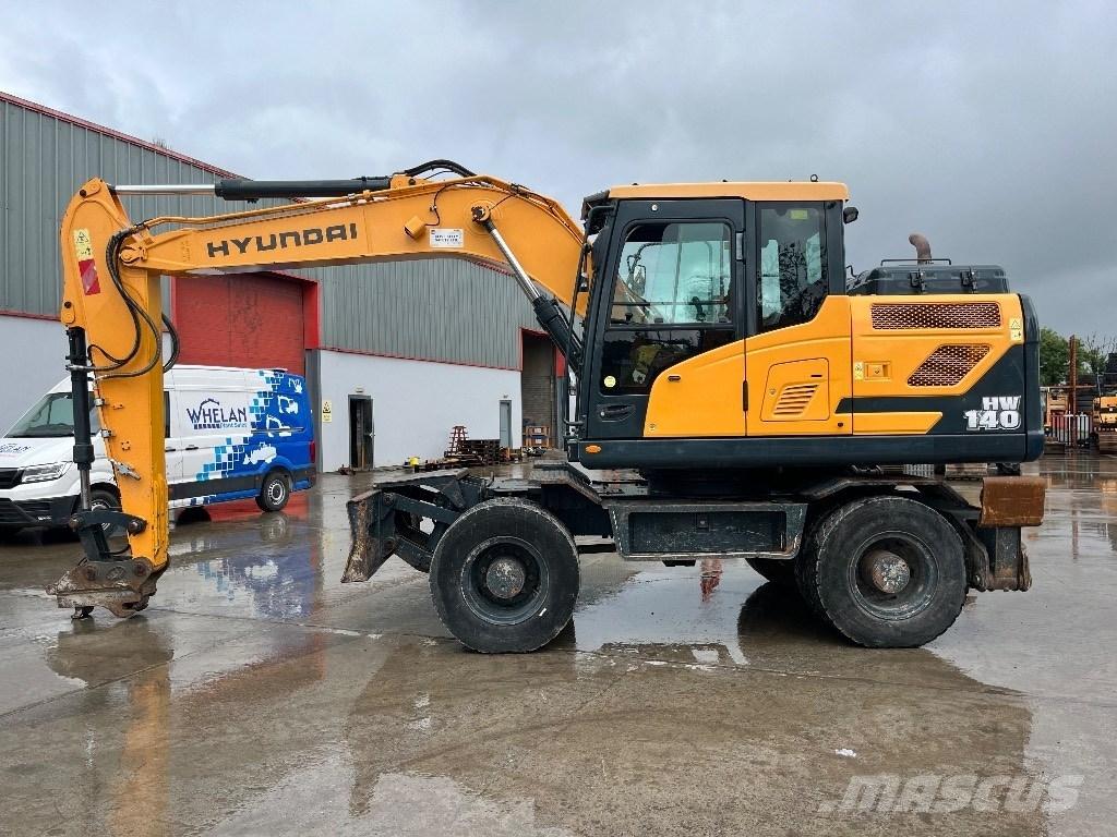 Hyundai HW140 Excavadoras de ruedas