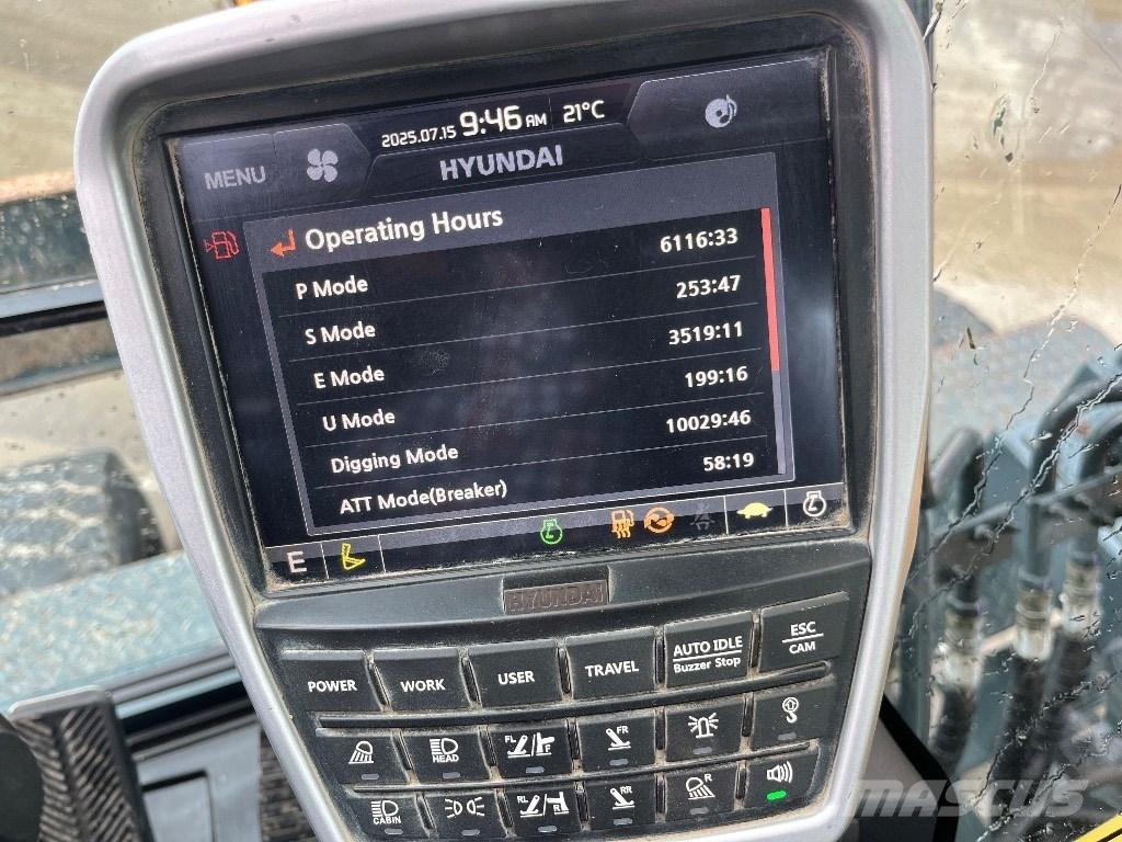 Hyundai HW140 Excavadoras de ruedas