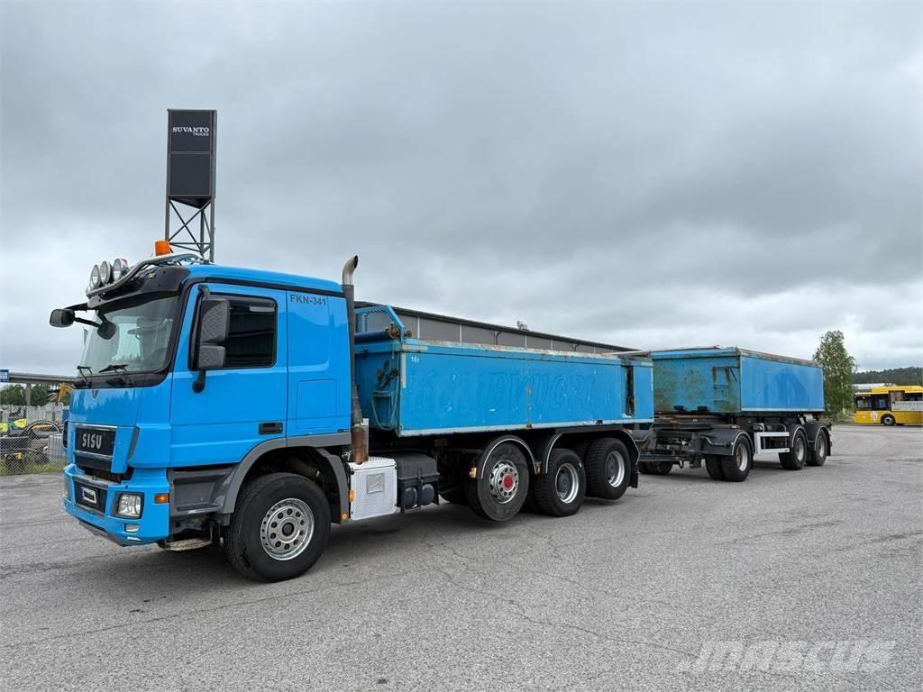 Sisu DK12M 8X4 Bañeras basculantes usadas