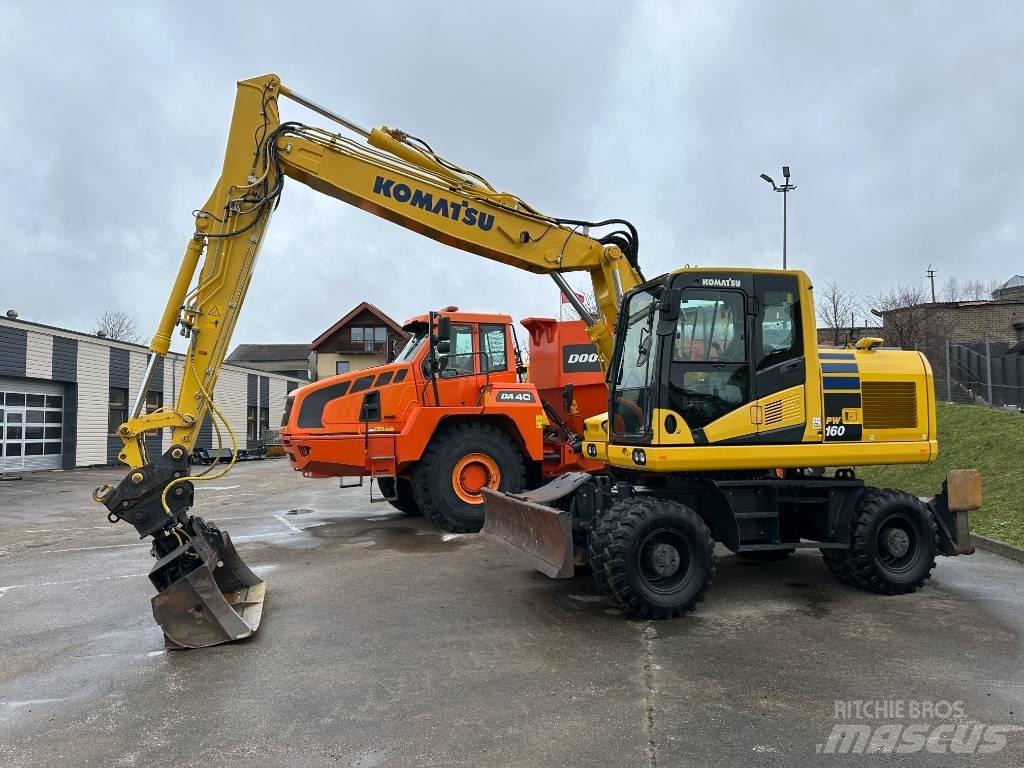 Komatsu PW160-11 Excavadoras de ruedas