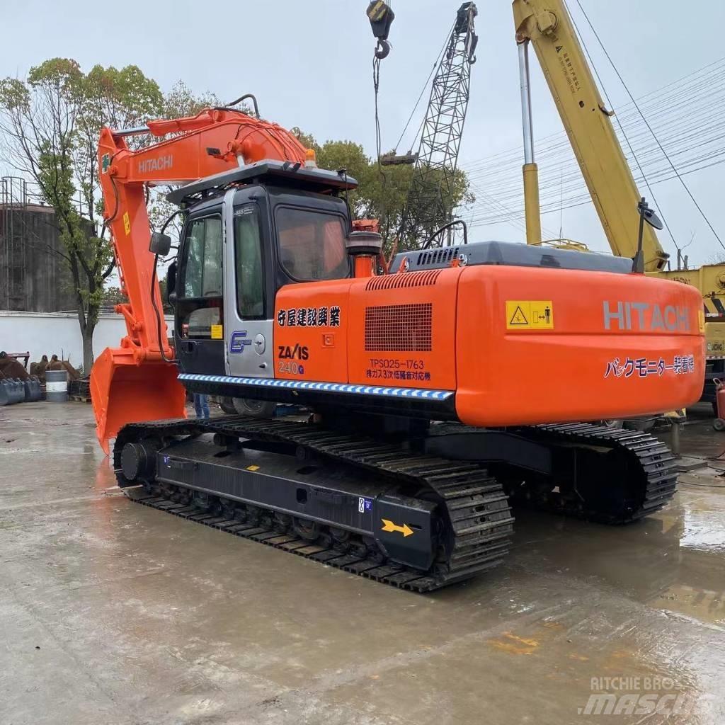 Hitachi ZX 240 Excavadoras sobre orugas