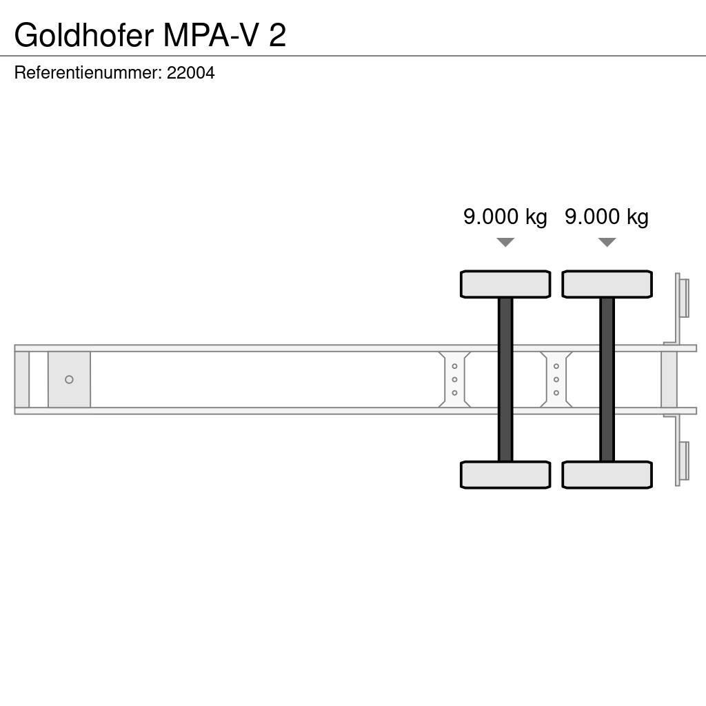 Goldhofer MPA-V 2 Semirremolques de carga baja