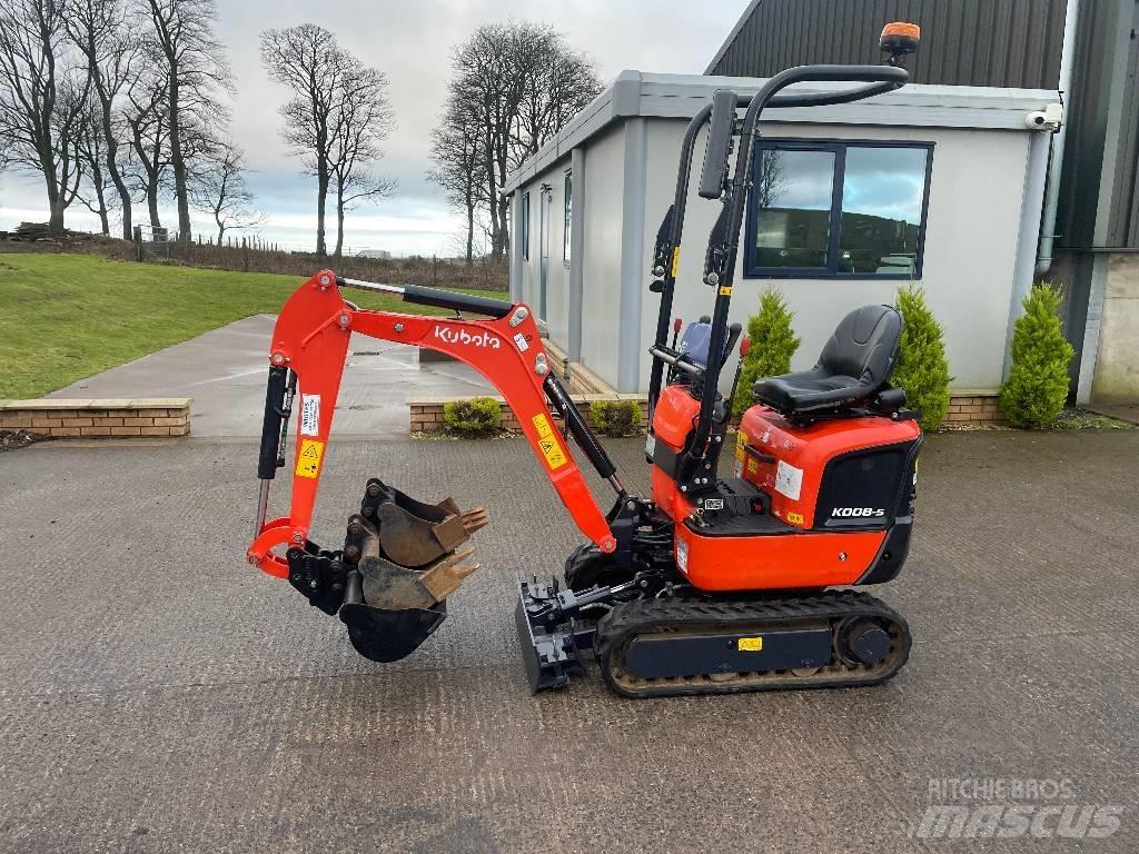 Kubota K008-5 Miniexcavadoras