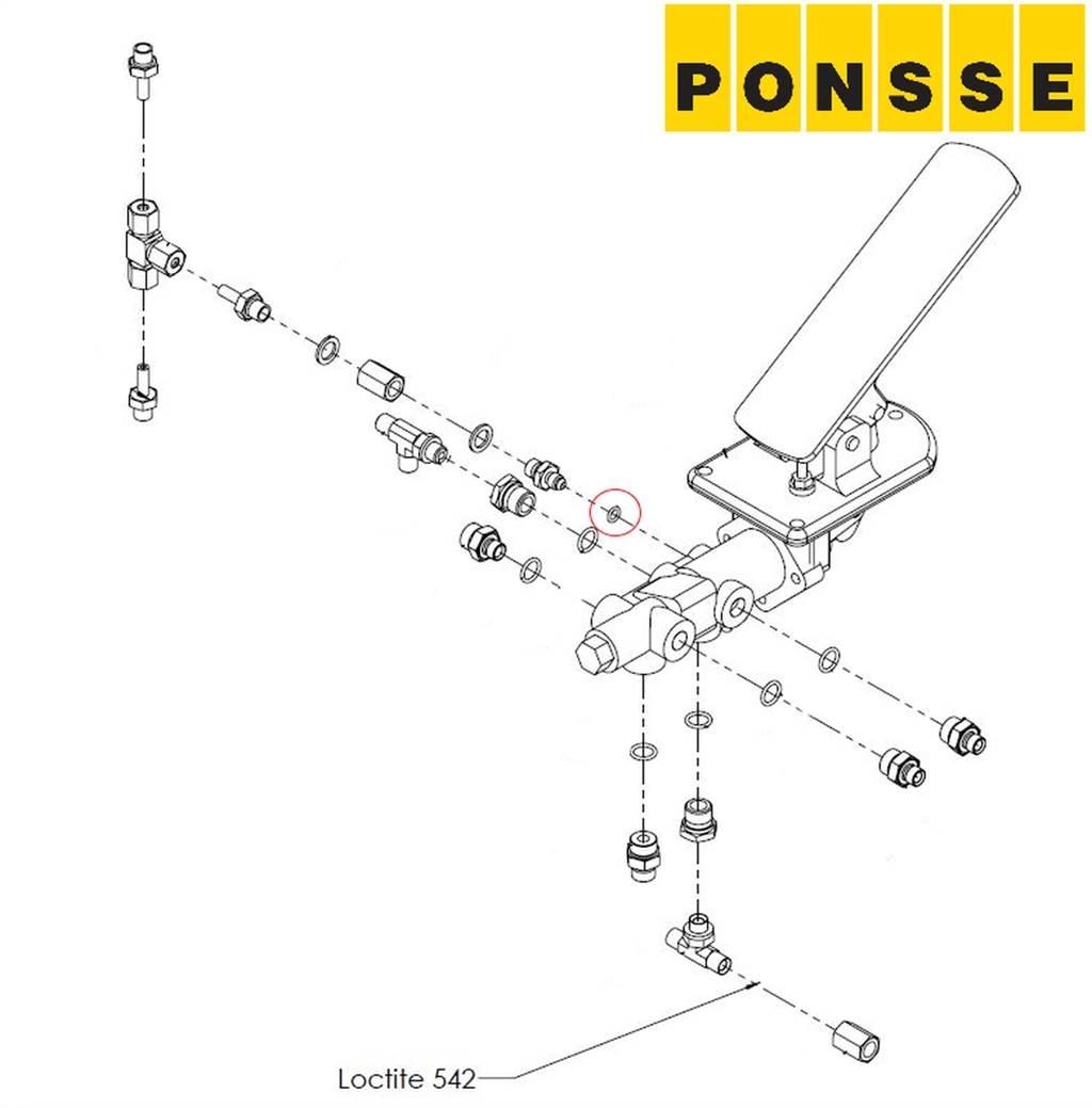 Ponsse 0023762 Hidráulicos