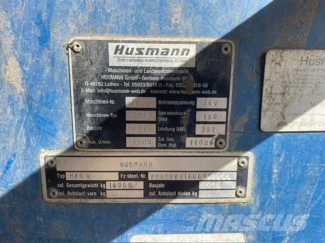 Husmann HFG 6 Trituradoras de deshechos