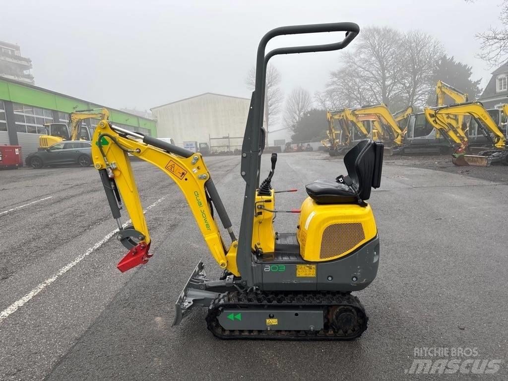 Wacker Neuson 803 Excavadoras sobre orugas