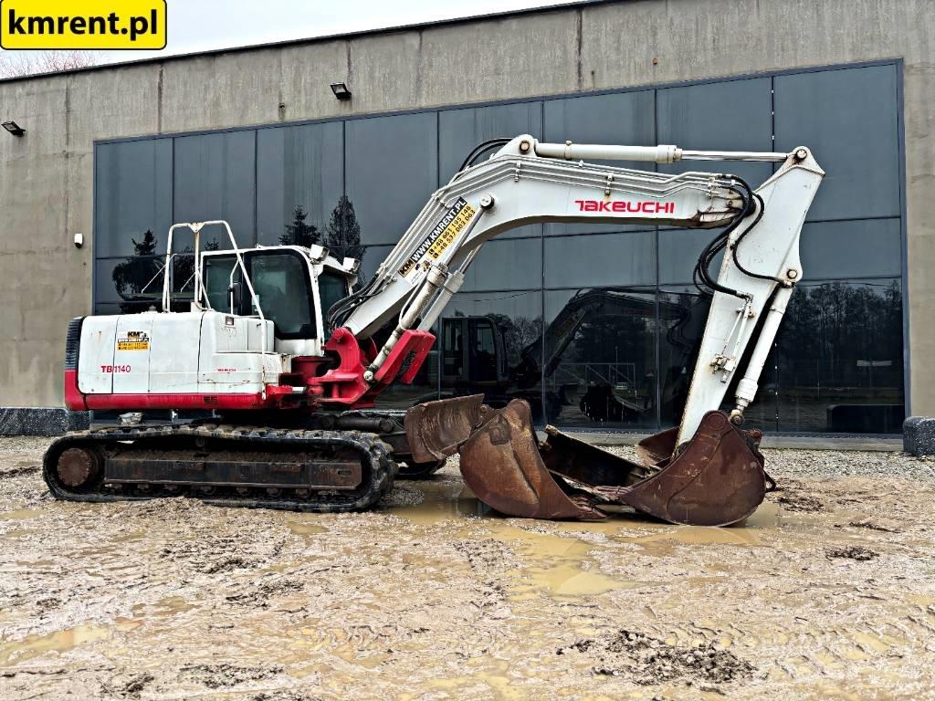 Takeuchi TB 1140 Excavadoras sobre orugas