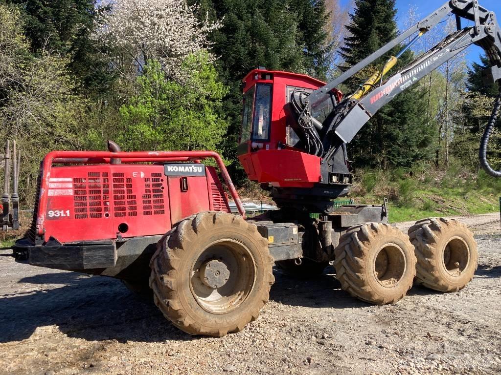 Komatsu 931.1 Cosechadoras