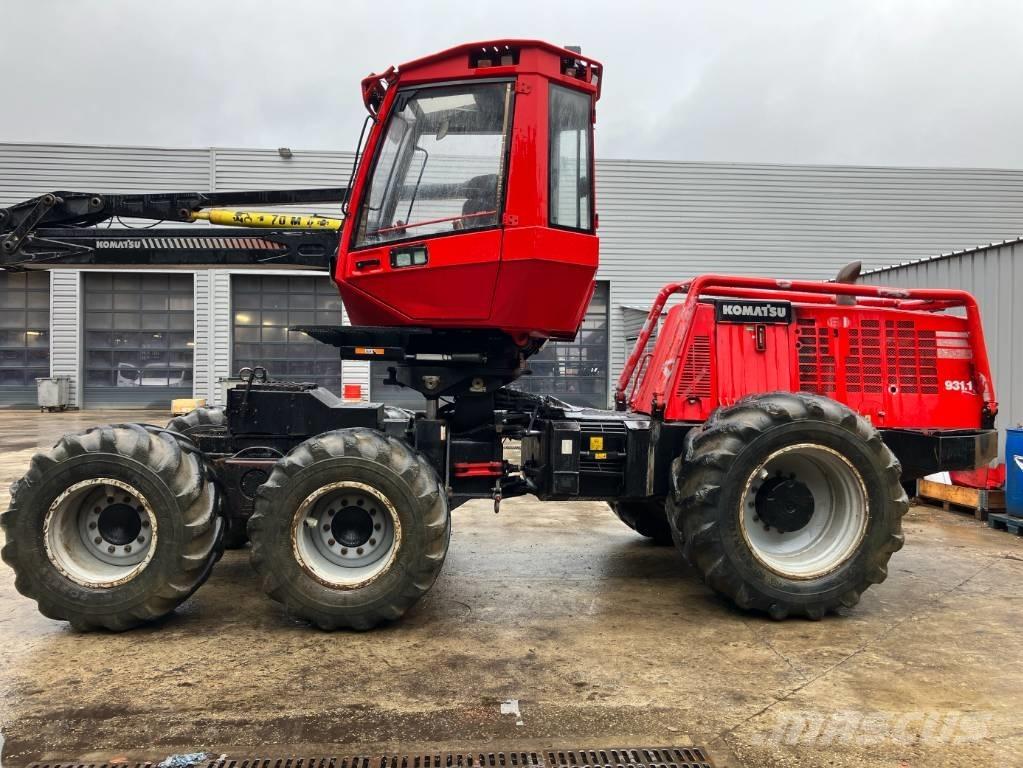 Komatsu 931.1 Cosechadoras