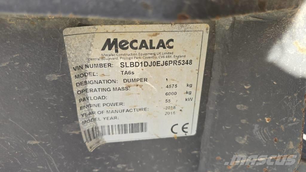 Mecalac TA 6 S Camiones articulados