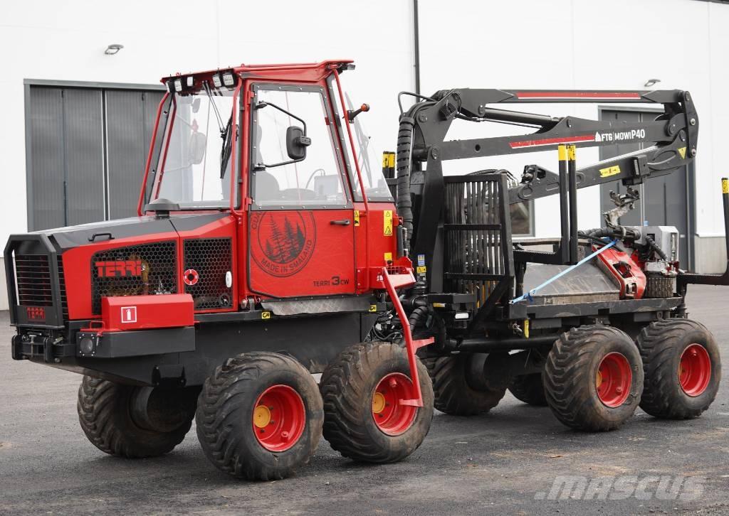 Terri 3 CV Cosechadoras-autocargadoras