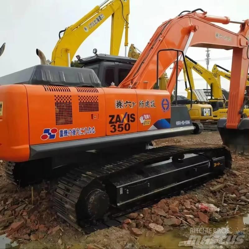 Hitachi ZX 350 Excavadoras sobre orugas