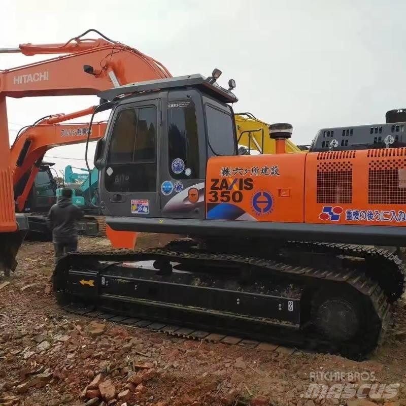 Hitachi ZX 350 Excavadoras sobre orugas