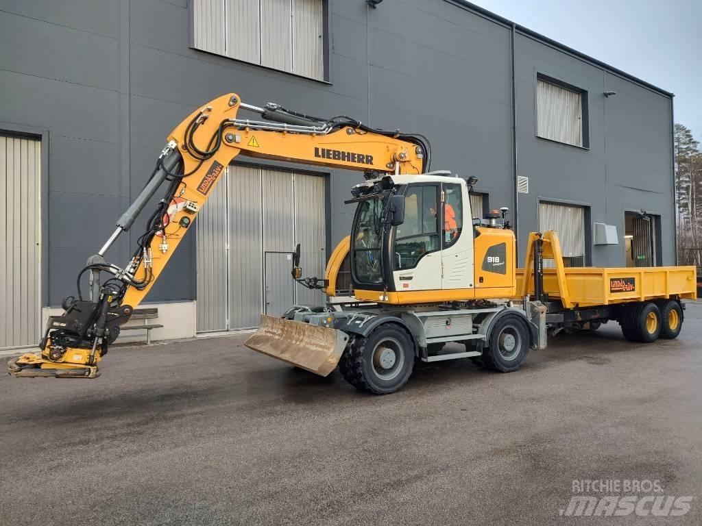 Liebherr 918 compact Excavadoras de ruedas