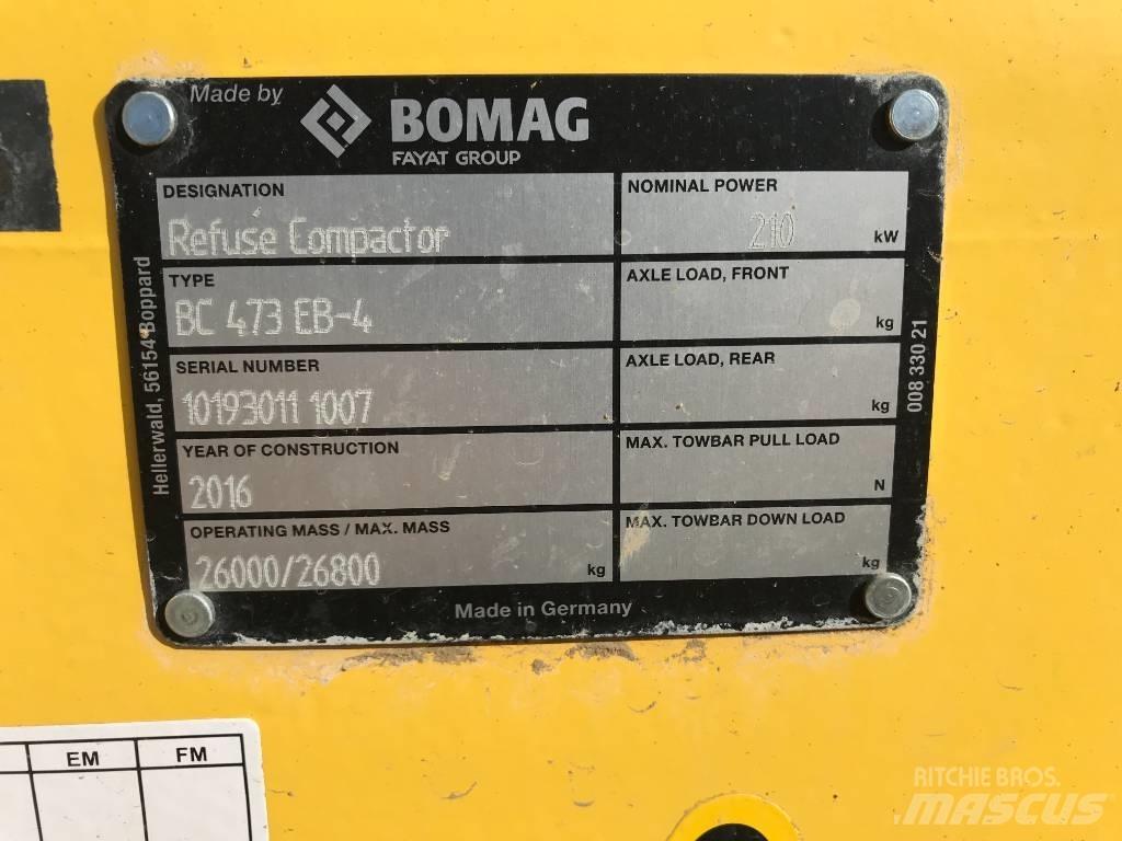 Bomag BC473EB-4 Rodillos de un solo tambor