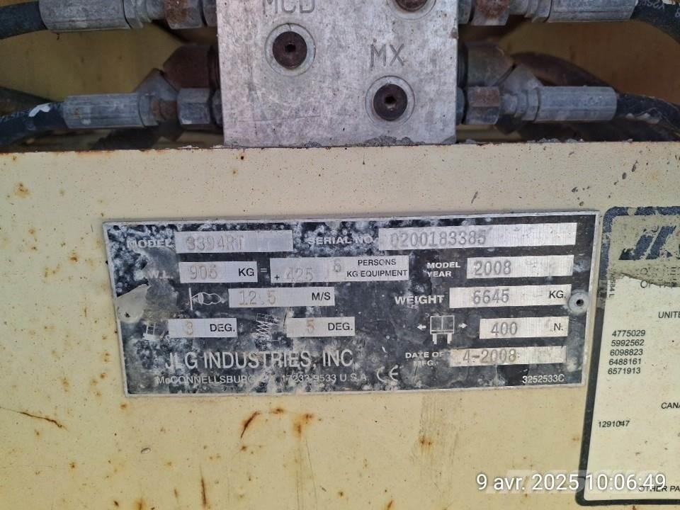 JLG 3394RT Plataformas tijera
