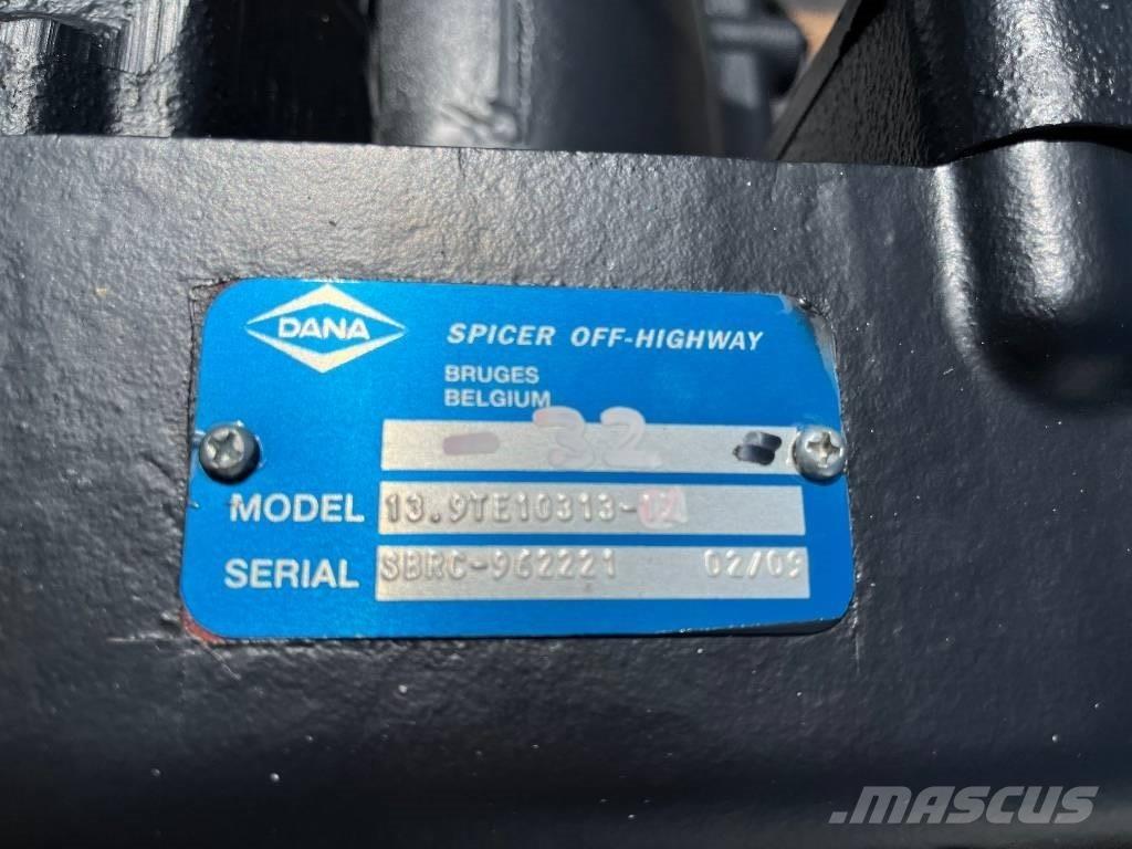  DANA 13.9TE10313-32 Transmisiones
