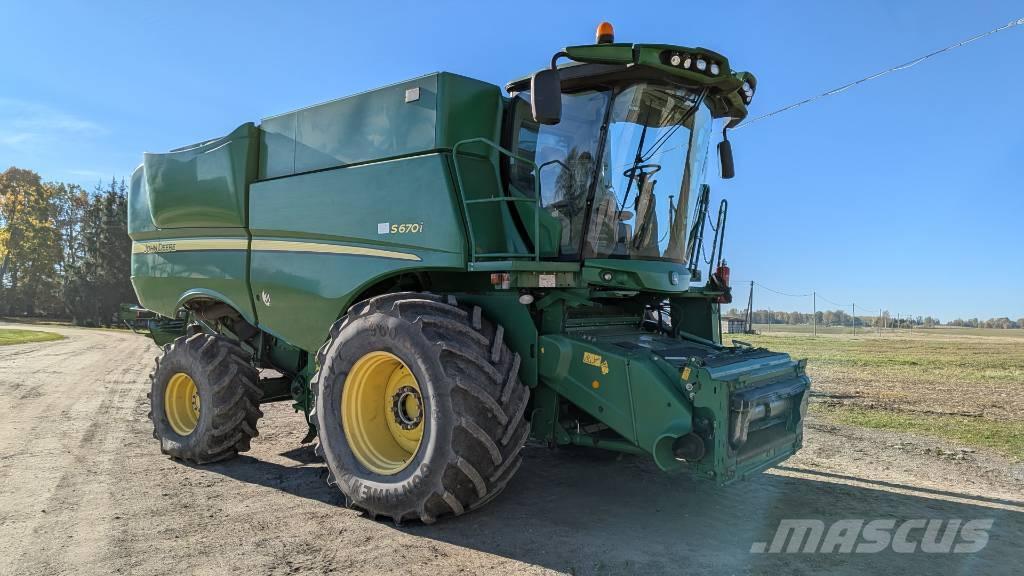 John Deere S 670 i Cosechadoras combinadas