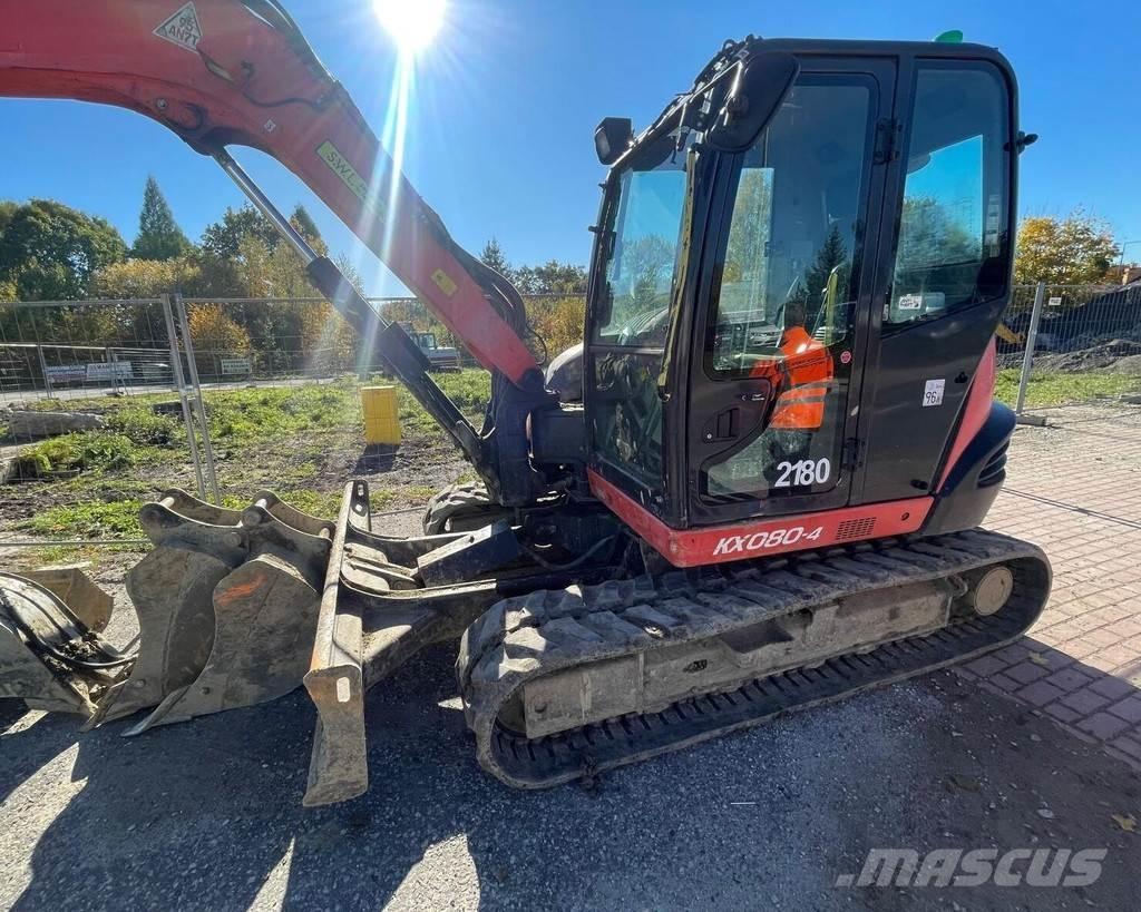 Kubota KX-080-4 Miniexcavadoras