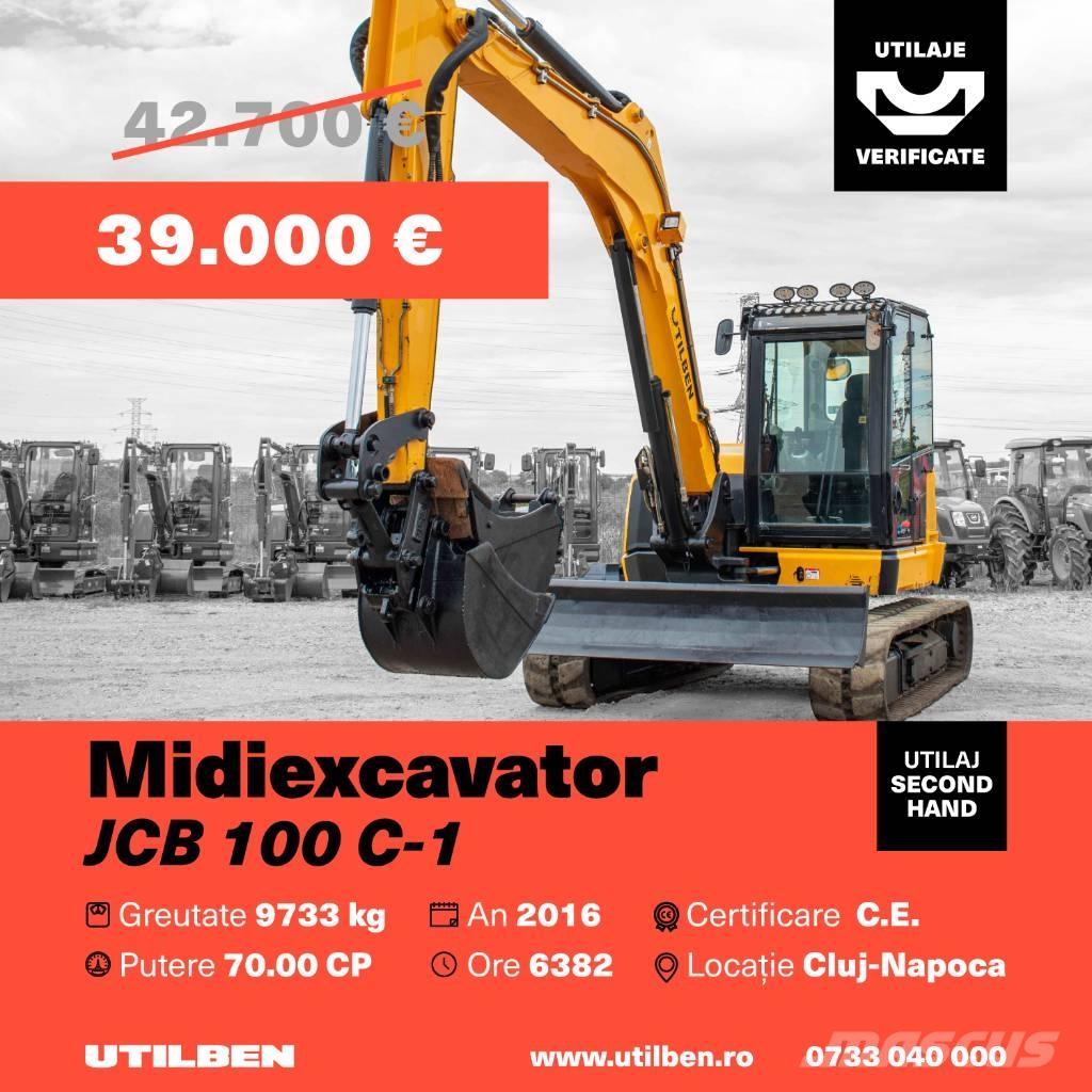 JCB 100 C-1 Excavadoras 7t - 12t