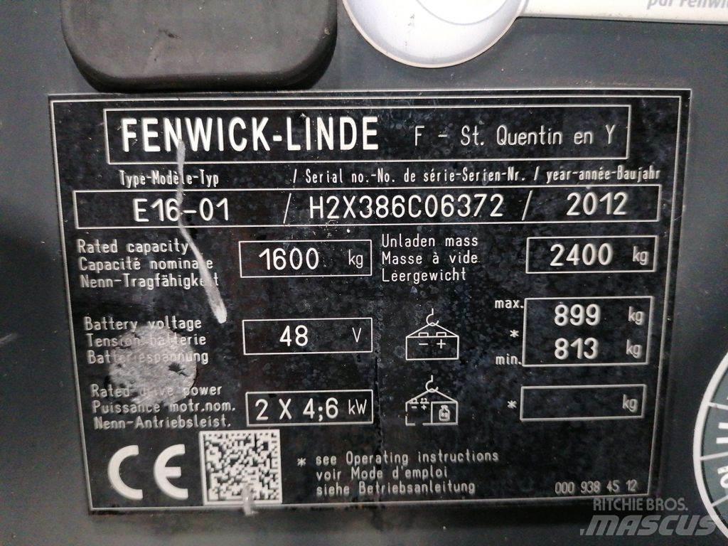 Linde E16 Carretillas de horquilla eléctrica