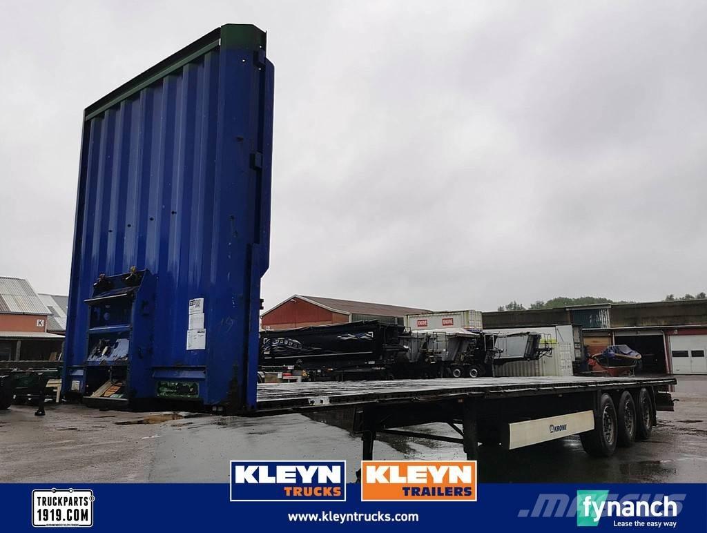 Krone SD Semirremolques de plataformas planas/laterales abatibles
