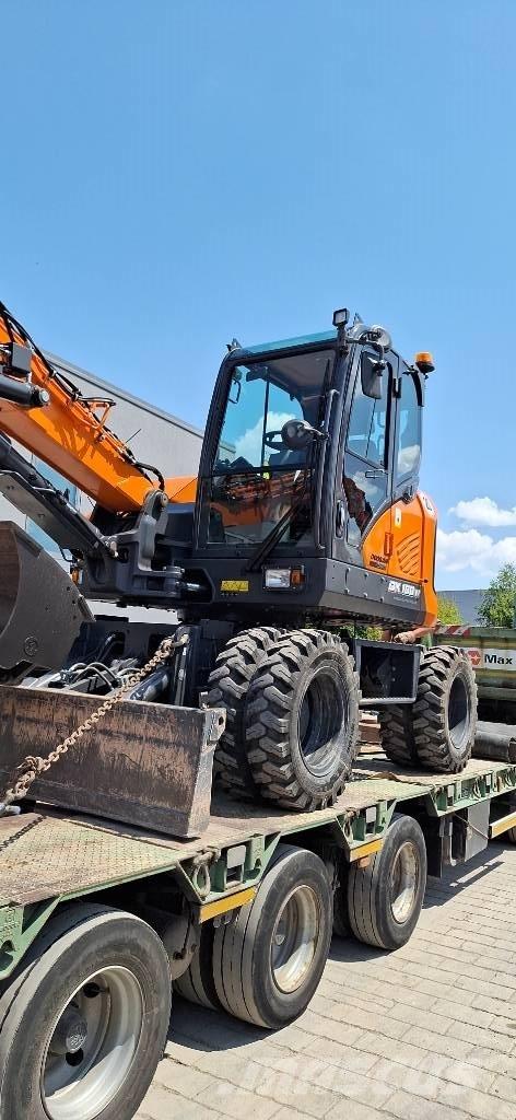 Doosan DX 100 W-7 Excavadoras de ruedas