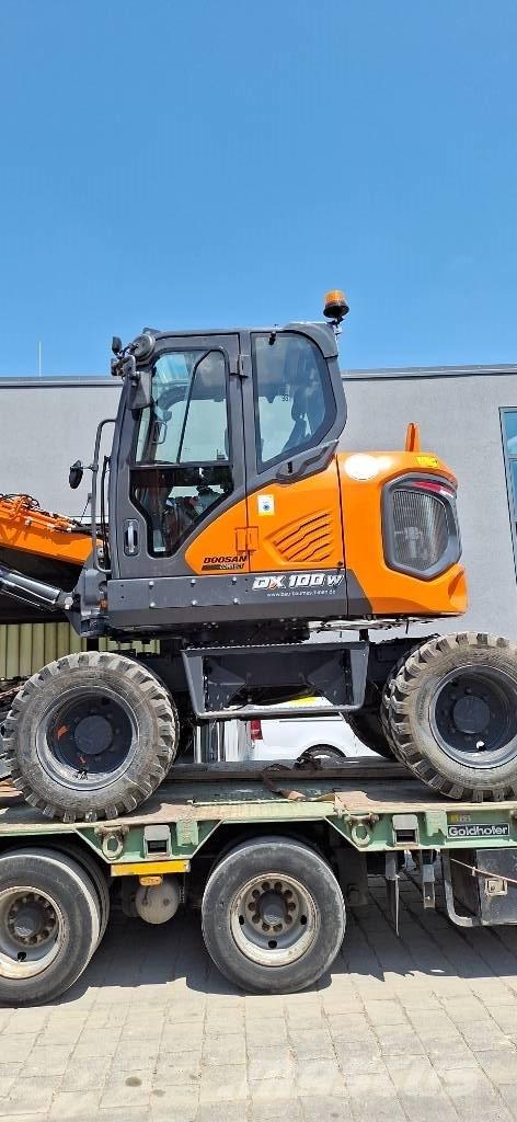 Doosan DX 100 W-7 Excavadoras de ruedas