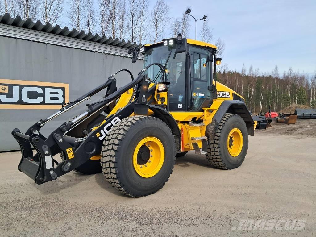 JCB 419S Cargadoras sobre ruedas
