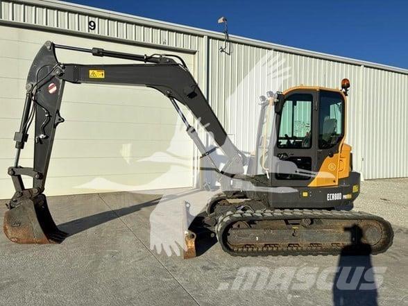 Volvo ECR88D Excavadoras sobre orugas