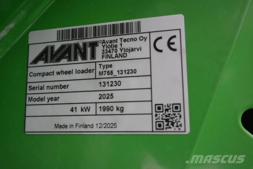 Avant 755i Minicargadoras
