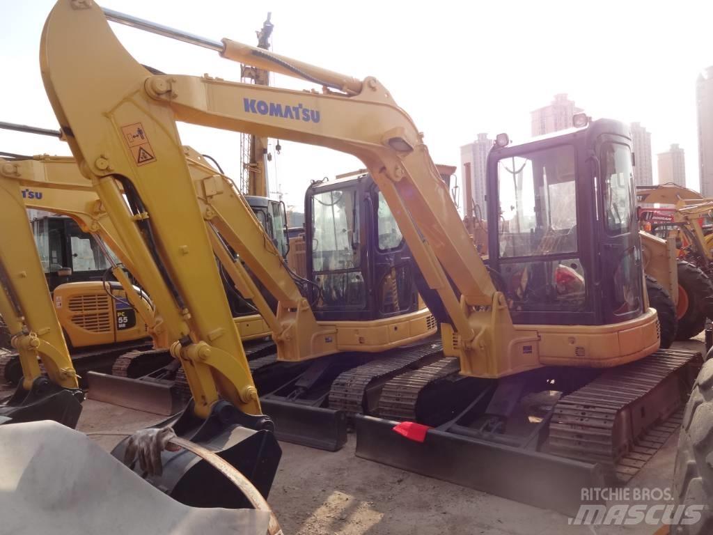 Komatsu PC56-7 Excavadoras sobre orugas