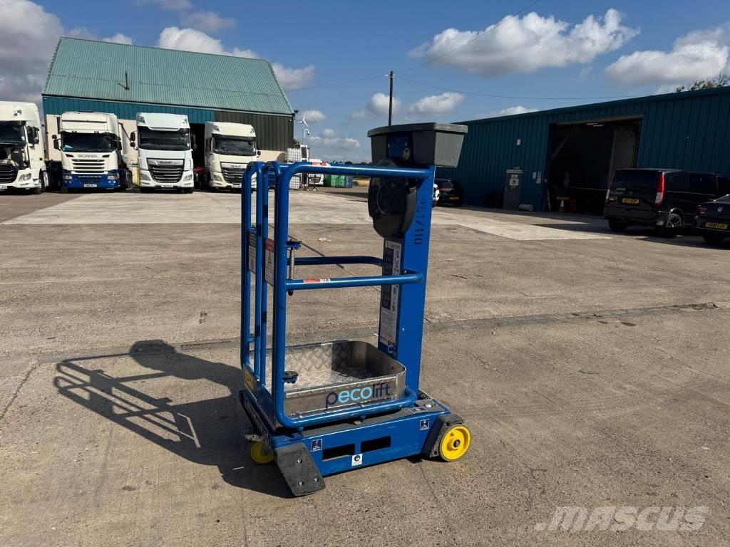 JLG Peco Lift Elevador de empuje manual