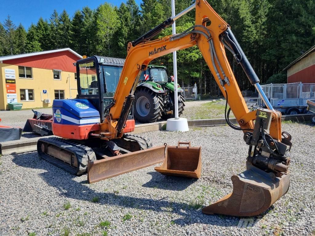 Hanix H 55 DR Miniexcavadoras