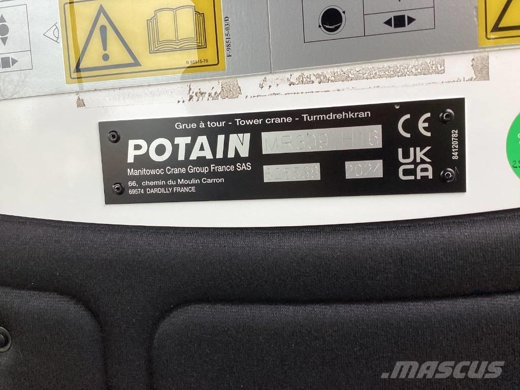 Potain MR309-H16 Grúas torre