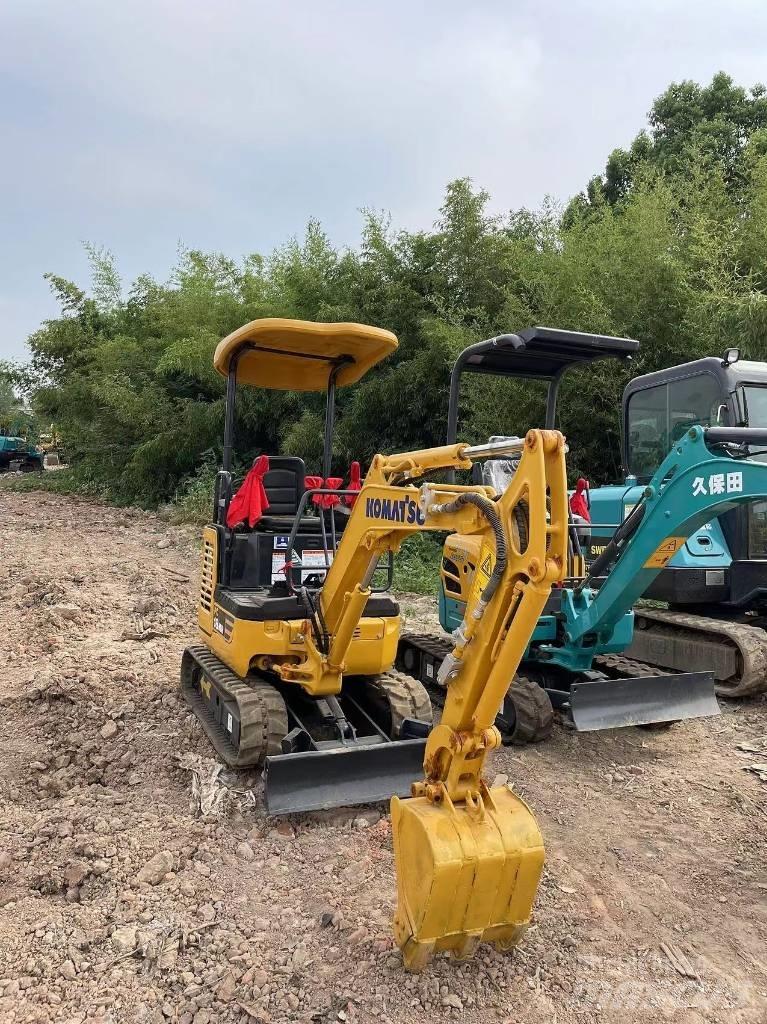 Komatsu PC18 Excavadoras sobre orugas