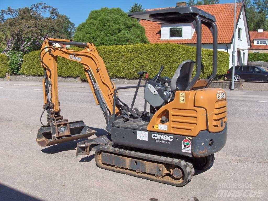 CASE CX 18 Miniexcavadoras