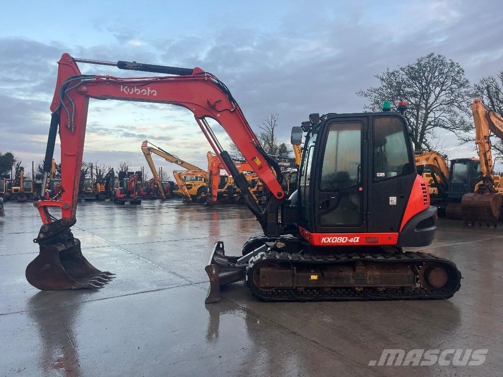 Kubota KX 080-4 Excavadoras 7t - 12t