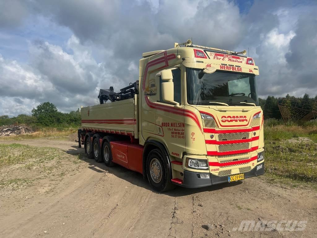 Scania R 520 Tridem Camiones grúa