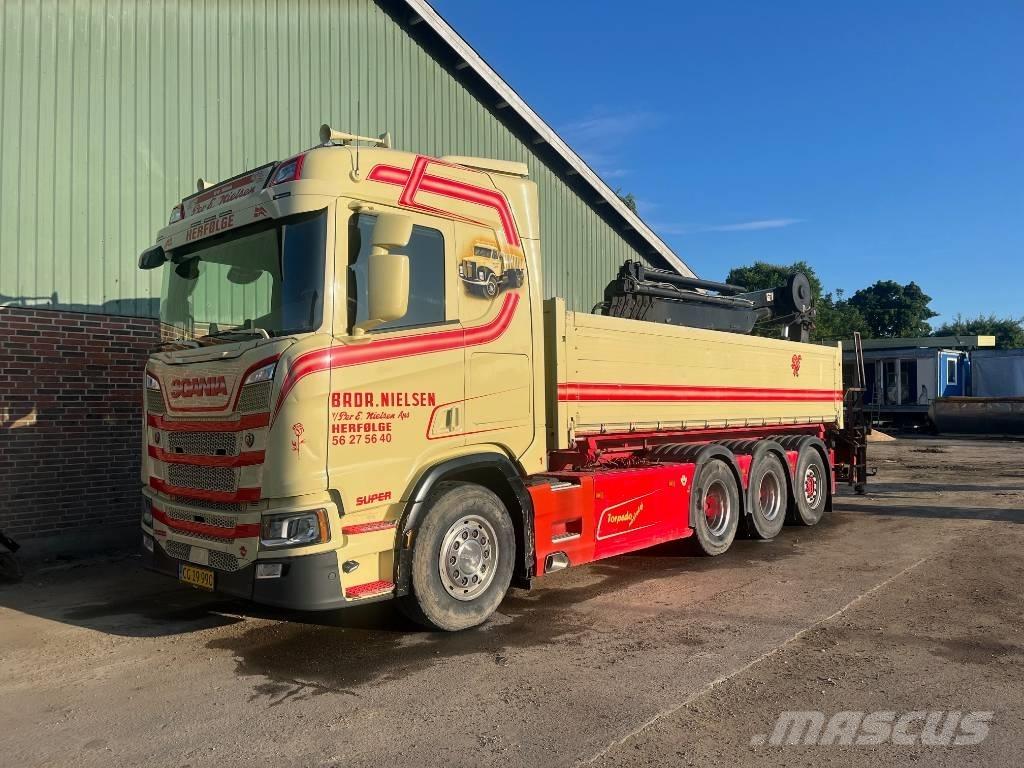 Scania R 520 Tridem Camiones grúa