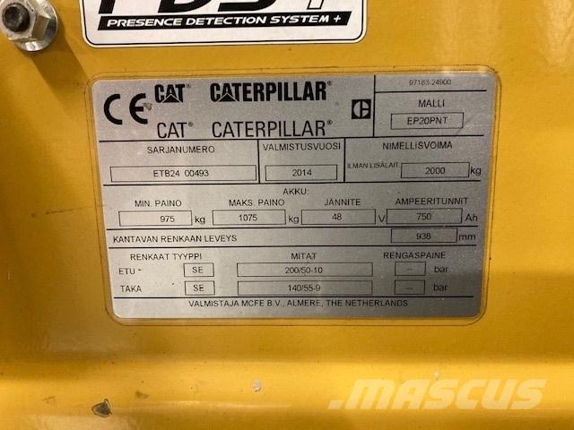 CAT EP20PNT Carretillas de horquilla eléctrica