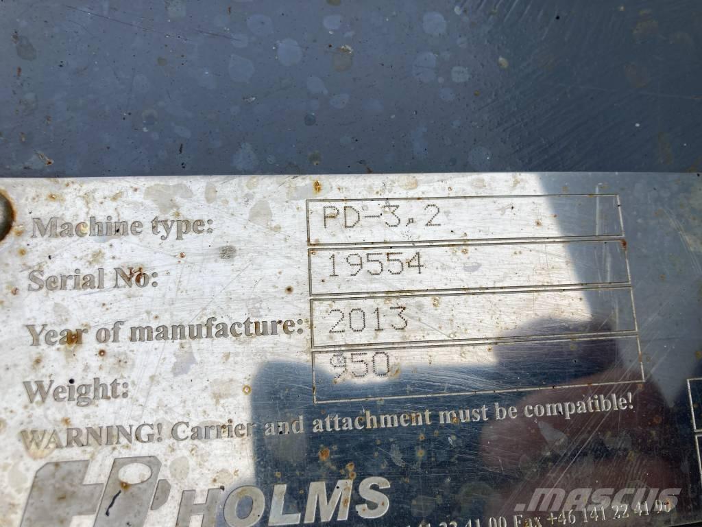 Holms PD 3-2 Hojas y cuñas quitanieves