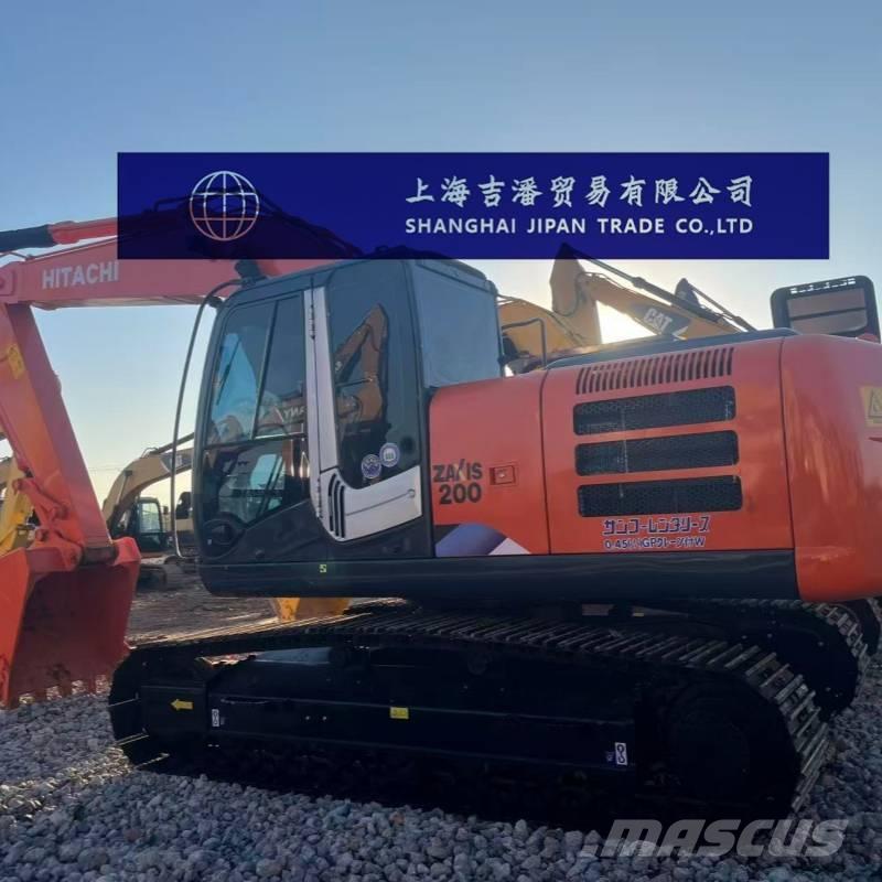 Hitachi ZX 200 Excavadoras sobre orugas