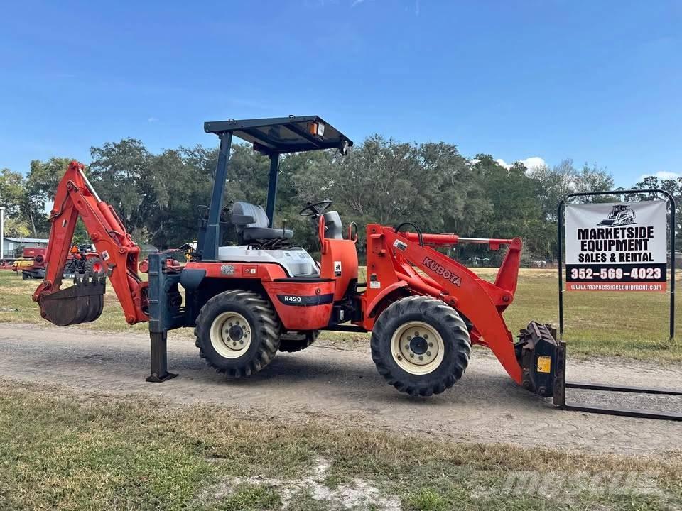 Kubota R 420 Cargadoras sobre ruedas