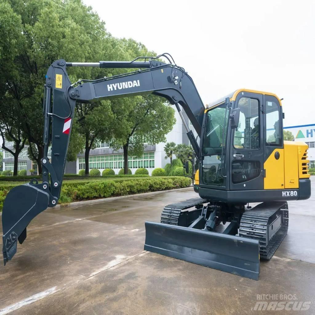 Hyundai HX80 Excavadoras 7t - 12t