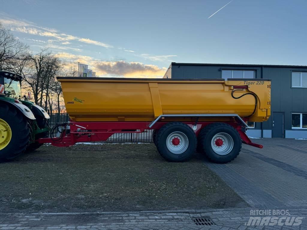 Jako Tiger 220 Remolques con caja de volteo